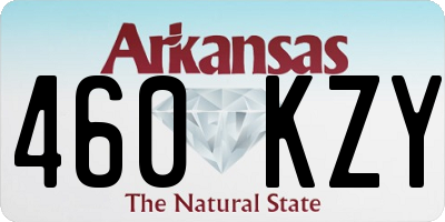 AR license plate 460KZY