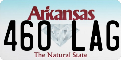 AR license plate 460LAG