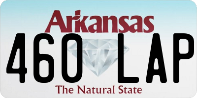 AR license plate 460LAP