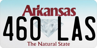 AR license plate 460LAS