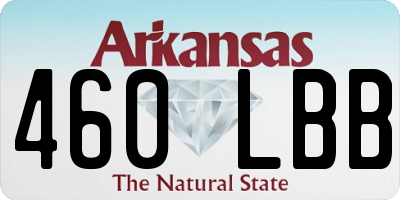 AR license plate 460LBB