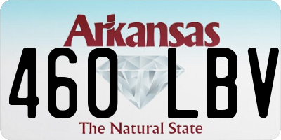 AR license plate 460LBV