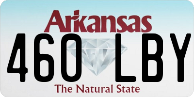 AR license plate 460LBY