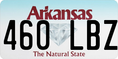 AR license plate 460LBZ