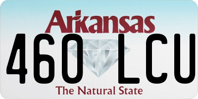 AR license plate 460LCU