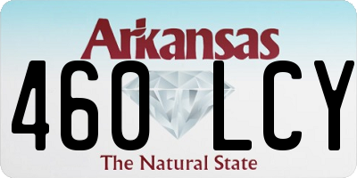 AR license plate 460LCY