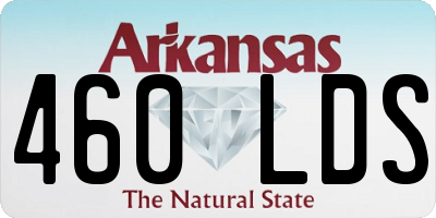 AR license plate 460LDS