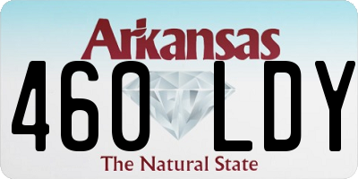 AR license plate 460LDY