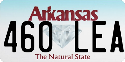 AR license plate 460LEA