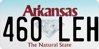 AR license plate 460LEH