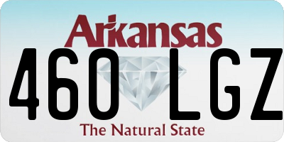 AR license plate 460LGZ