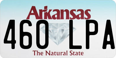 AR license plate 460LPA