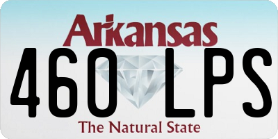 AR license plate 460LPS