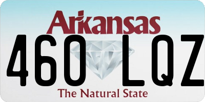 AR license plate 460LQZ