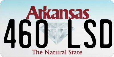 AR license plate 460LSD
