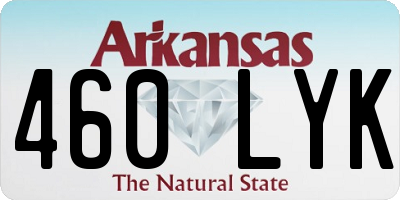AR license plate 460LYK