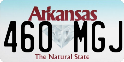 AR license plate 460MGJ