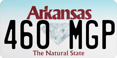 AR license plate 460MGP