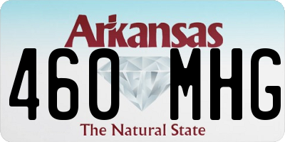 AR license plate 460MHG