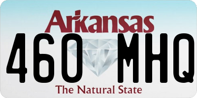 AR license plate 460MHQ