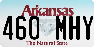 AR license plate 460MHY