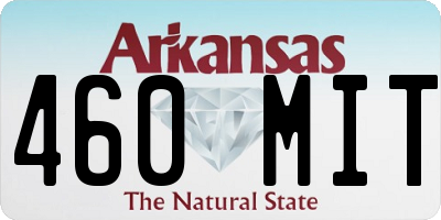 AR license plate 460MIT