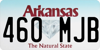 AR license plate 460MJB