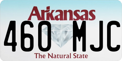 AR license plate 460MJC
