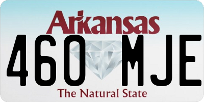 AR license plate 460MJE
