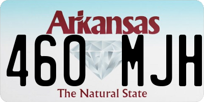 AR license plate 460MJH