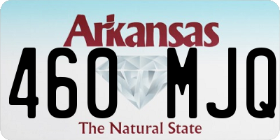 AR license plate 460MJQ