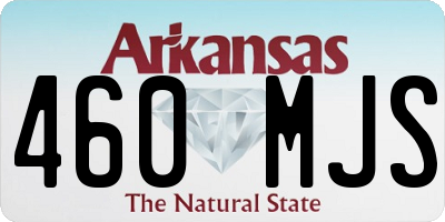 AR license plate 460MJS