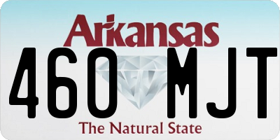 AR license plate 460MJT