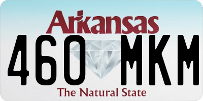 AR license plate 460MKM