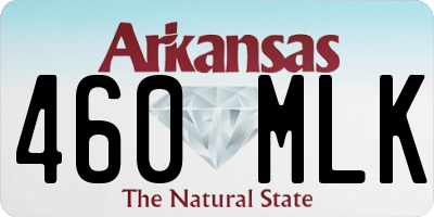 AR license plate 460MLK