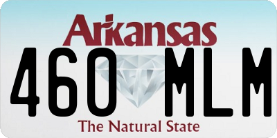 AR license plate 460MLM