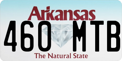 AR license plate 460MTB