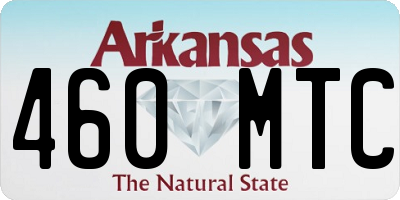 AR license plate 460MTC