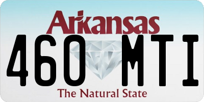 AR license plate 460MTI