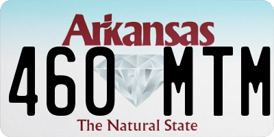 AR license plate 460MTM