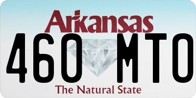 AR license plate 460MTO