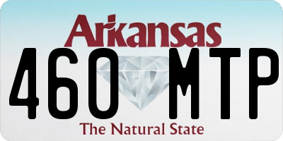 AR license plate 460MTP