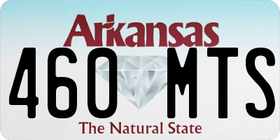 AR license plate 460MTS