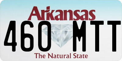 AR license plate 460MTT