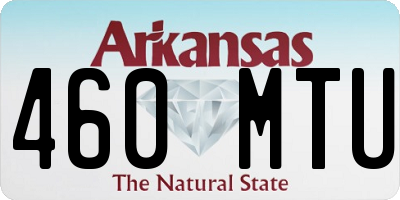 AR license plate 460MTU
