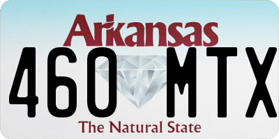 AR license plate 460MTX