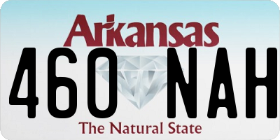 AR license plate 460NAH