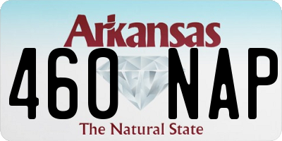AR license plate 460NAP