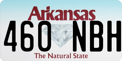 AR license plate 460NBH