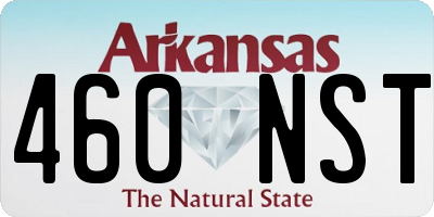 AR license plate 460NST